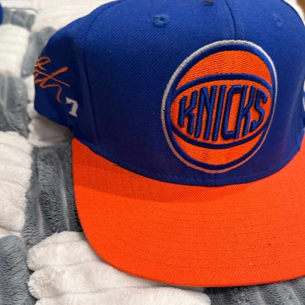 Mitchell & Ness Blue and Orange Kids Hat